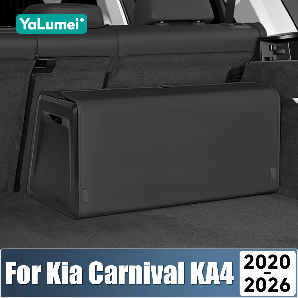 For Kia Carnival Sedona KA4 20 - đánh giá và giá Car Trunk Organizer Foldable Storage Box